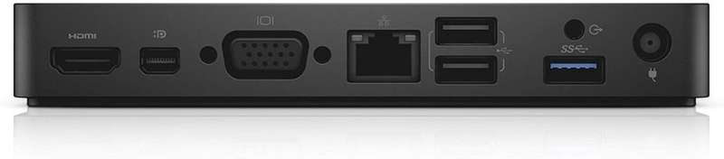 Dell WD15 BUSINESS DOCK 4K USB-C, K17A Docking Station [ NO POWER ADAPTER ]