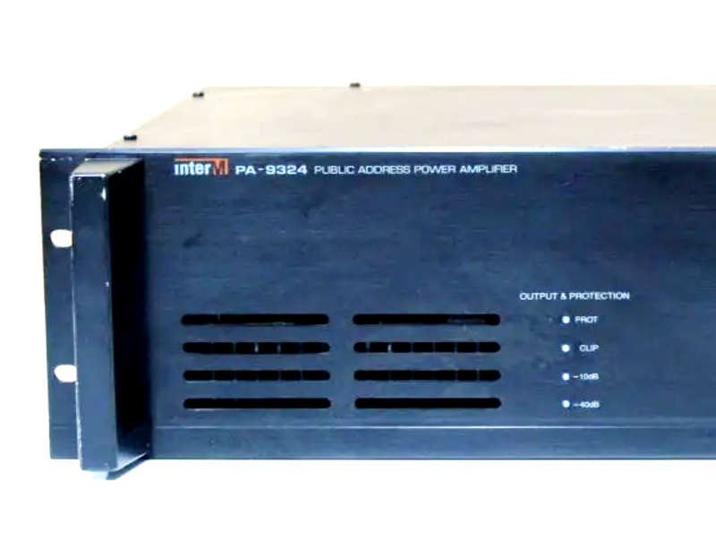 Inter-M PA-9324 Single Channel Heavy-Duty Public Address Power Amplifier Amp 240W