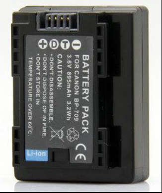 BP-709 895mAh Replacement Battery for Camcorders