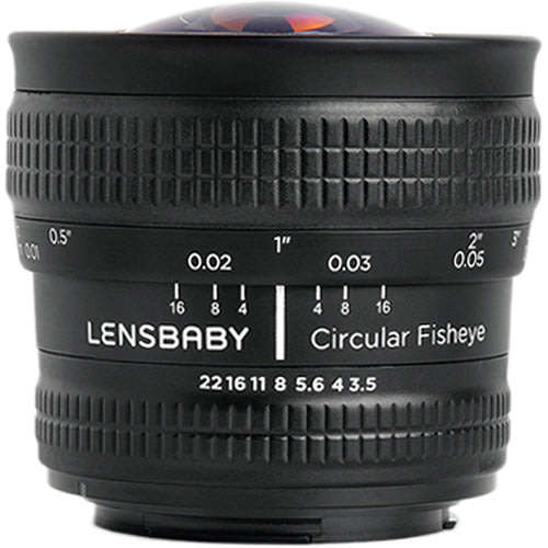 Lensbaby 5.8mm f3.5 Circular Fisheye Lens for Nikon