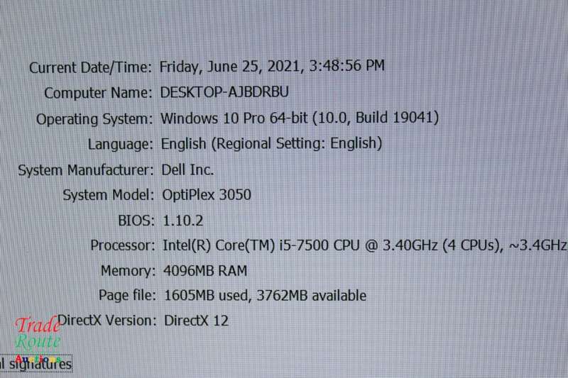 Dell OptiPlex 3050 Mini Tower Desktop PC | Core i5 7500 7th Gen 3.4Ghz | 4GB RAM | 500GB HDD