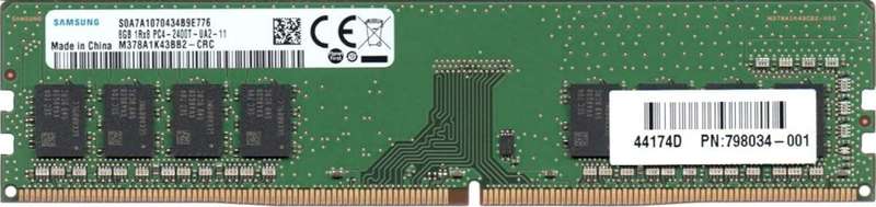 Samsung 8GB DDR4 RAM PC4-19200 2400MHZ 288 Pin Dimm 1.2V Desktop RAM Memory [M378A1K43BB2-CRC]