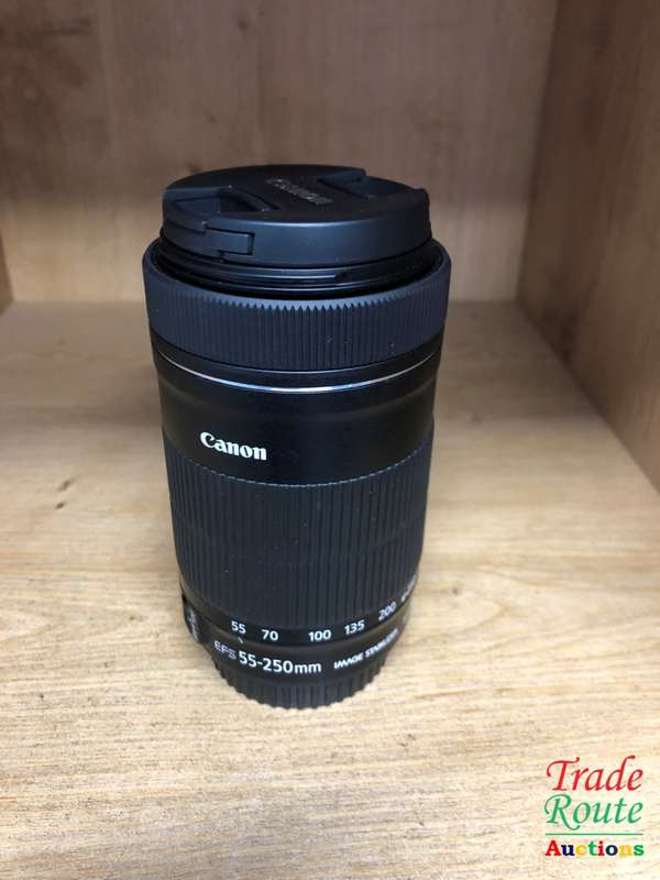 Canon EF-S 55-250m IS (Image Stabilizer) STM  Lens for Canon DSLR Cameras