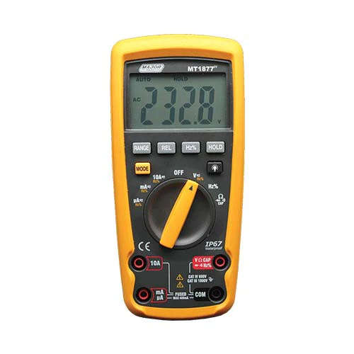 Major Tech 1000V AC/DC IP67 True RMS Multimeter (MT1877) - Industrial CAT IV 600V