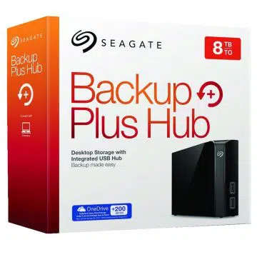 SEAGATE 8 TB Backup Plus Desktop Hard Drive Hub - 8TB External HDD [ BRAND NEW ]