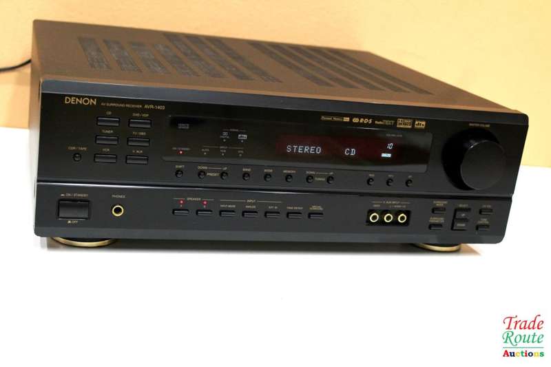 Denon AVR1403 5.1-Channel Home Theater Receiver  with Dolby Digital, DTS, and Pro Logic II