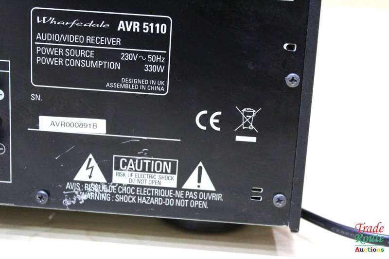 WHARFEDALE AVR-5110 RECEIVER DOLBY DIGITAL DTS TUNER HDMI