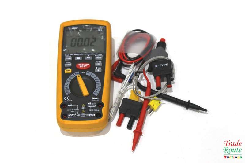 MajorTech MT565 TRMS DMM (125V, 250V, 500V & 1000V)  Insulation Multimeter