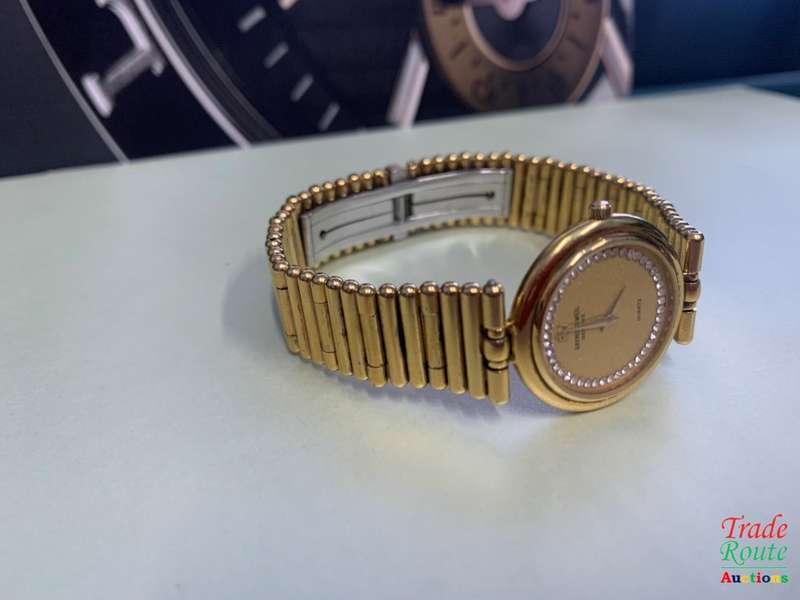 Raymond Weil 101 18K Gold ElectroPlated 2409 water resistant Womens Watch