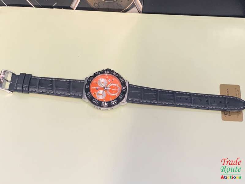 Tag Heuer Professional Orange Dial Formula 1 S/Steel Men's Watch - CAH1113