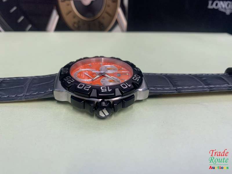 Tag Heuer Professional Orange Dial Formula 1 S/Steel Men's Watch - CAH1113