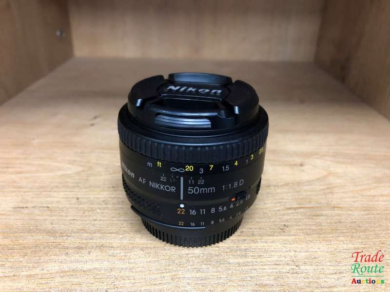 Nikon AF Nikkor 50mm f/1.8D Lens for NIKON Cameras