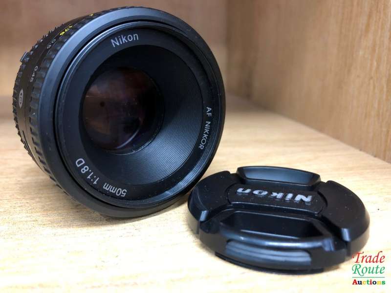 Nikon AF Nikkor 50mm f/1.8D Lens for NIKON Cameras