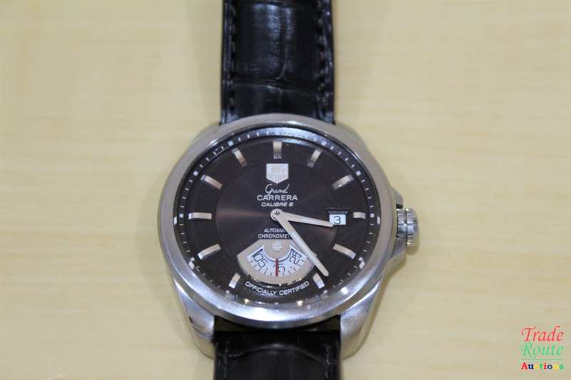 Tag Heuer Grand Carrera Calibre 6 Brown Dial Automatic Chronometer Men's Watch WAV511C