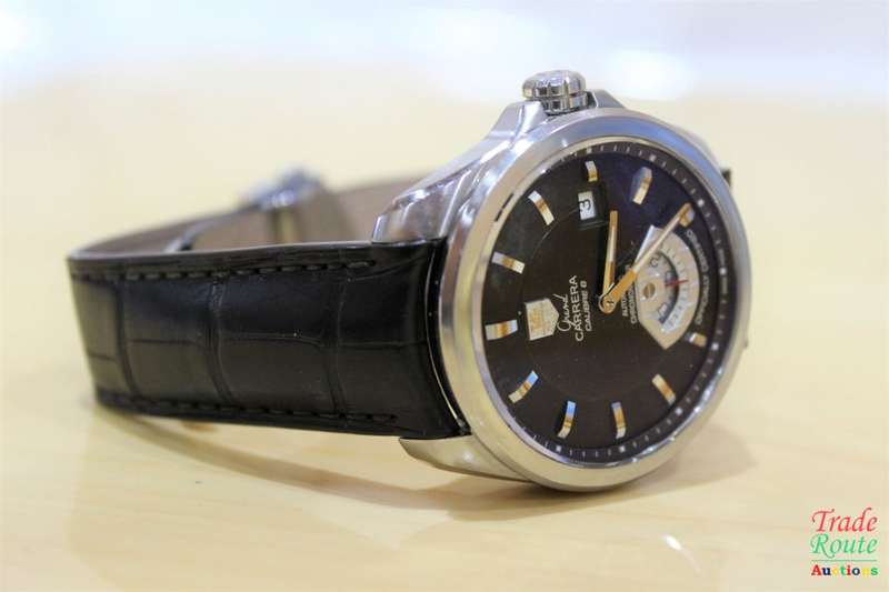 Tag Heuer Grand Carrera Calibre 6 Brown Dial Automatic Chronometer Men's Watch WAV511C