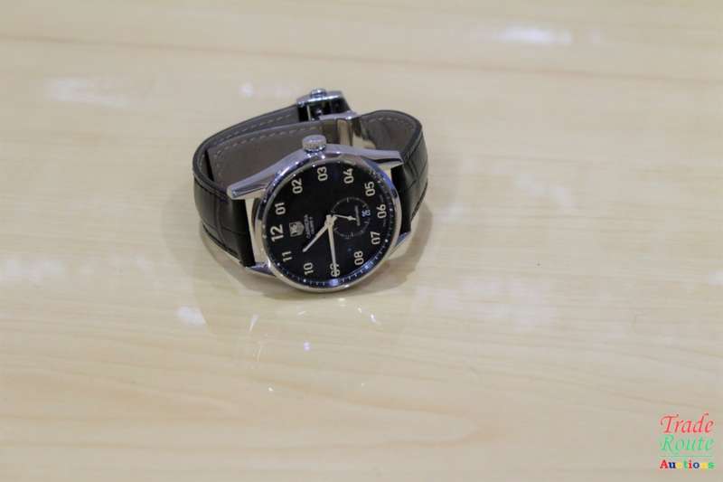 Tag Heuer Carrera Heritage Calibre 6 Automatic Black Dial Men's Watch WAR2110