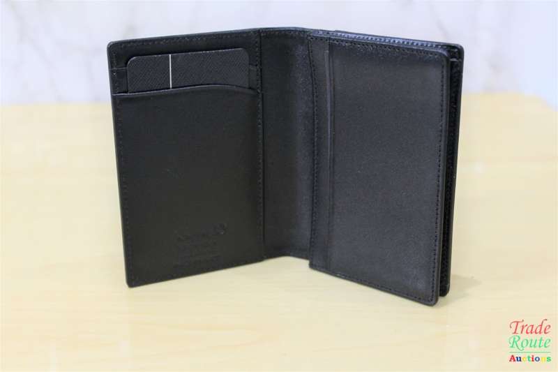 MontBlanc Meisterstuck Collection Credit Card Holder - MontBlanc Visiting Card Holder - Small Leathe