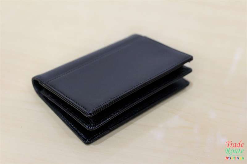 MontBlanc Meisterstuck Collection Credit Card Holder - MontBlanc Visiting Card Holder - Small Leathe