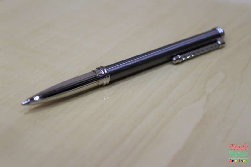Charriol Dark Grey Ballpoint Pen [ 15-01-007TP  ] Luxury