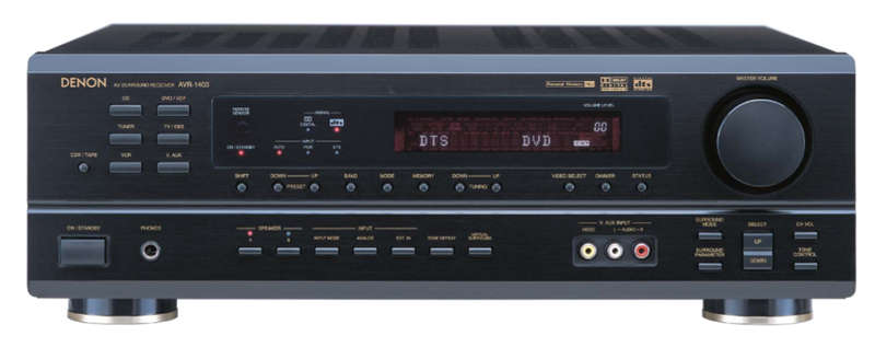 Denon AVR1403 5.1-Channel Home Theater Receiver  with Dolby Digital, DTS, and Pro Logic II