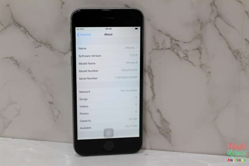 APPLE IPHONE 6 - 64GB - (HOME BUTTON FAULTY) Phone works