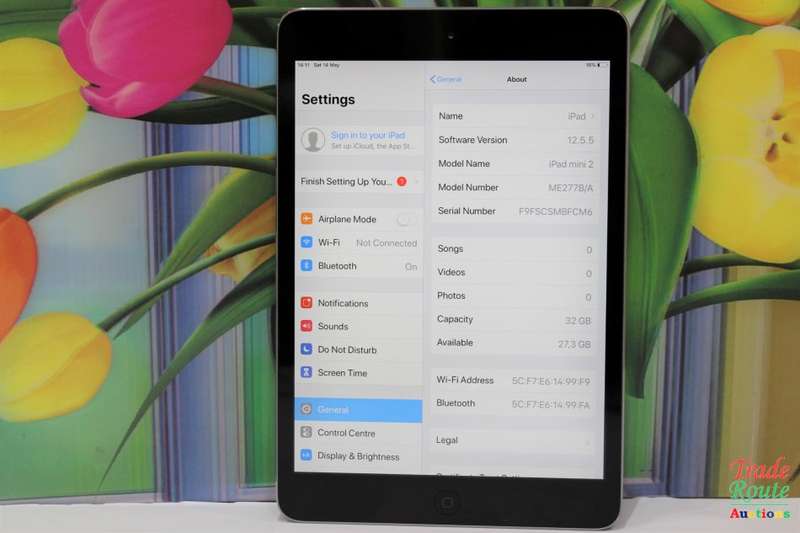 Apple iPad mini 2 Wi-Fi 32GB Space Gray ME277B/A  - A1489