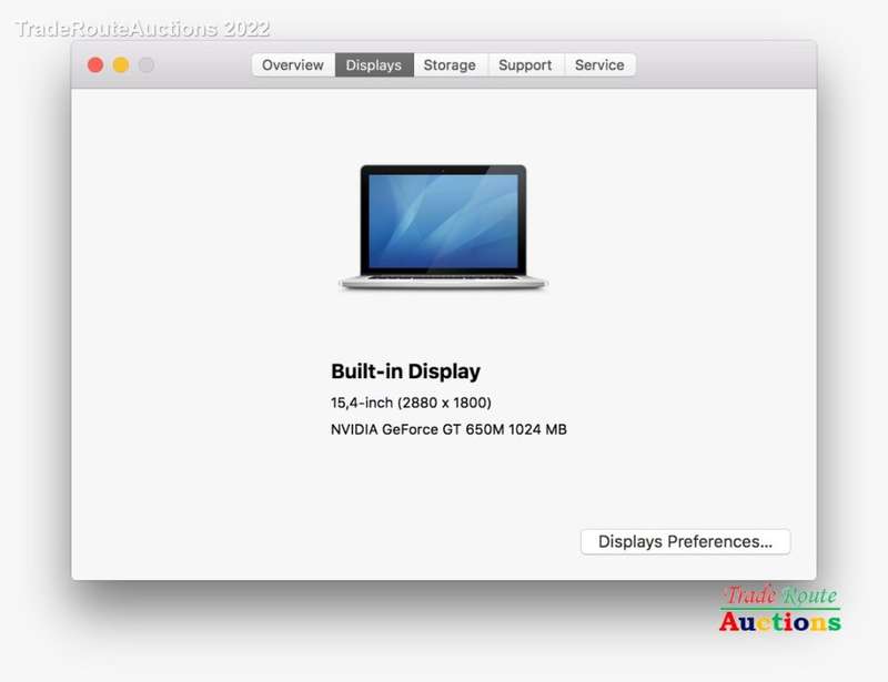 Apple MacBook Pro 15.4-inch  | Core i7 2.3GHz | 8GB RAM | 256GB SSD  ** RETINA DISPLAY **