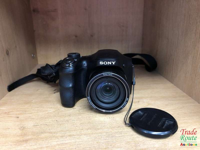 Sony Cybershot DSC-H200 Black 20.1MP 26X Optical SteadyShot image stabilization Digital Camera