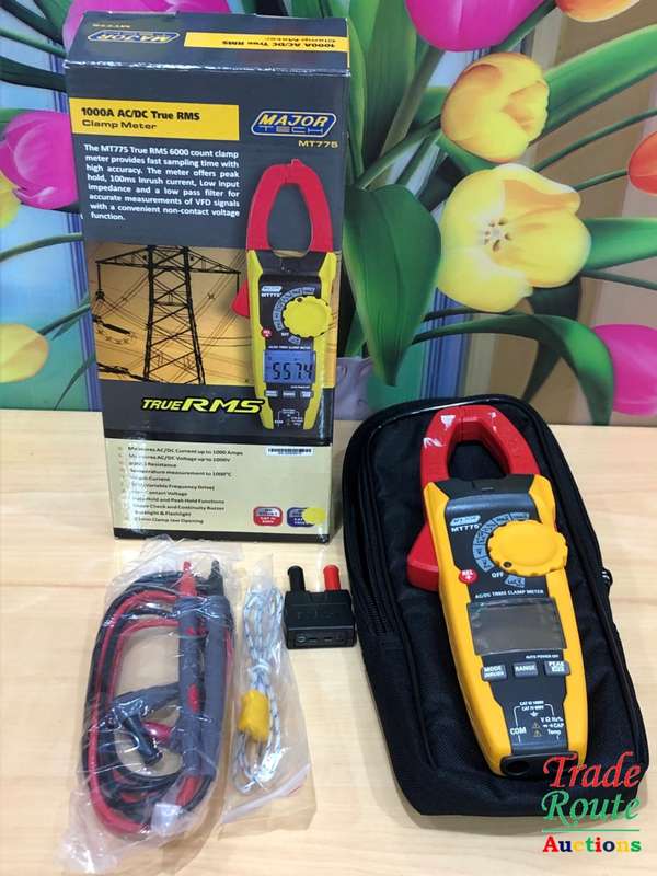 Major Tech  MT775 1000A  AC/DC TRMS Clamp Meter ** R 3000 value Grab a bargain **