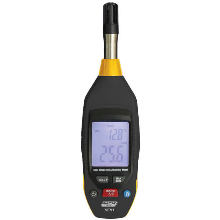 MajorTech MT91 mini thermo hygrometer with bluetooth