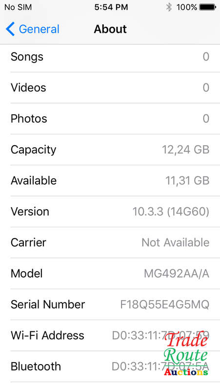 APPLE IPHONE 6 | A1586 | MG492AA/A| 16GB - *** APPLE IPHONE 6 ***