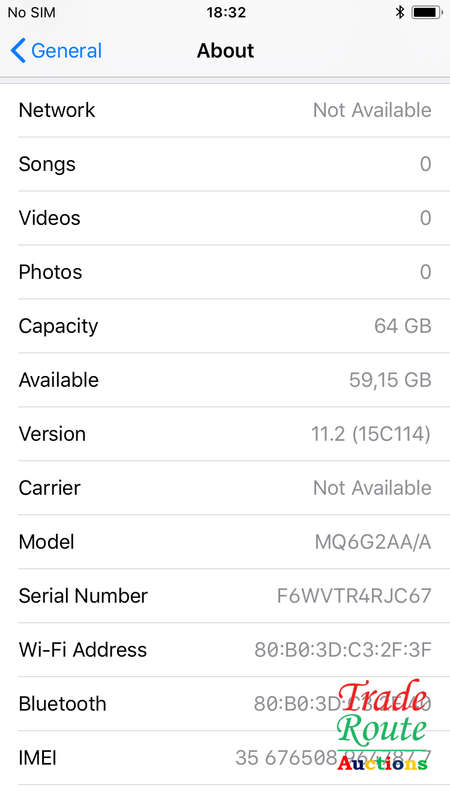 IPHONE 8 | SPACE GREY | A1905 | 64GB | MQ6G2AA *** APPLE IPHONE8 ***