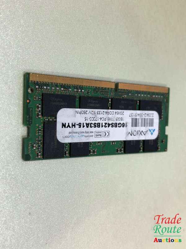16GB RAM FOR LAPTOPS - SK Hynix 1x 16GB DDR4-2133 SODIMM PC4-17000P-S Module HMA82GS6MFR8N-TF