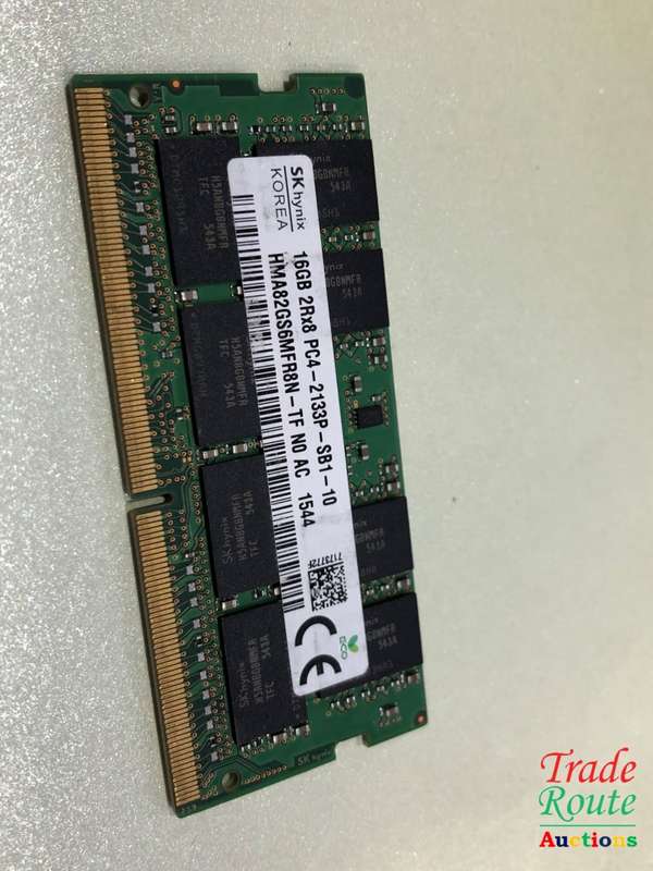 16GB RAM FOR LAPTOPS - SK Hynix 1x 16GB DDR4-2133 SODIMM PC4-17000P-S Module HMA82GS6MFR8N-TF
