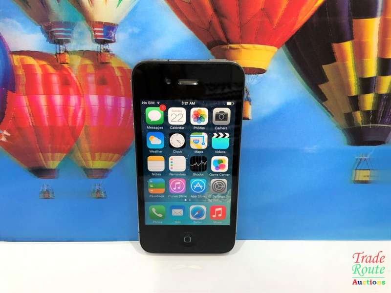 Apple Iphone 4s 8GB A1332 MD128J/A - Cracked back - NO RINGER -  FOR SPARES OR REPAIR