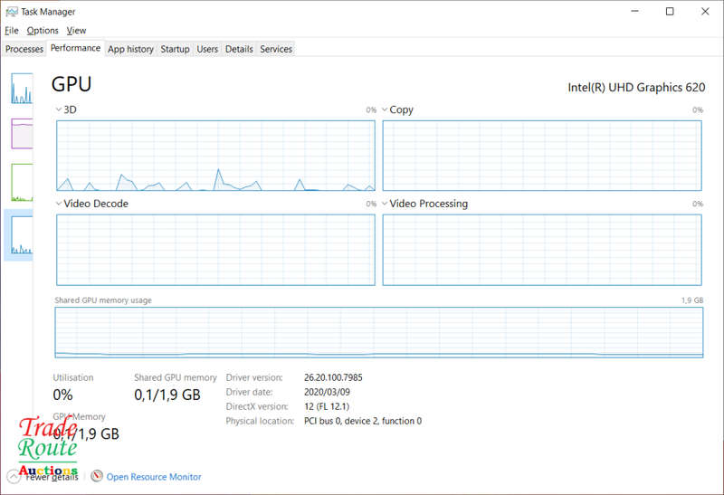 HP 15.6` HD Notebook 15-DA1XXX | CORE i5 8265U @ 1.6GHZ 8th Gen | 4GB RAM | 1TB HDD