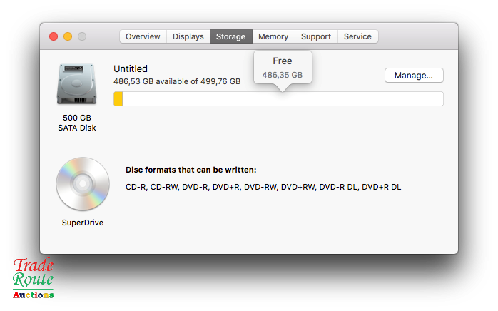 MacBook Pro 13.3-inch | Core i7 2.7GHz  INTEL HD GRAPHICS