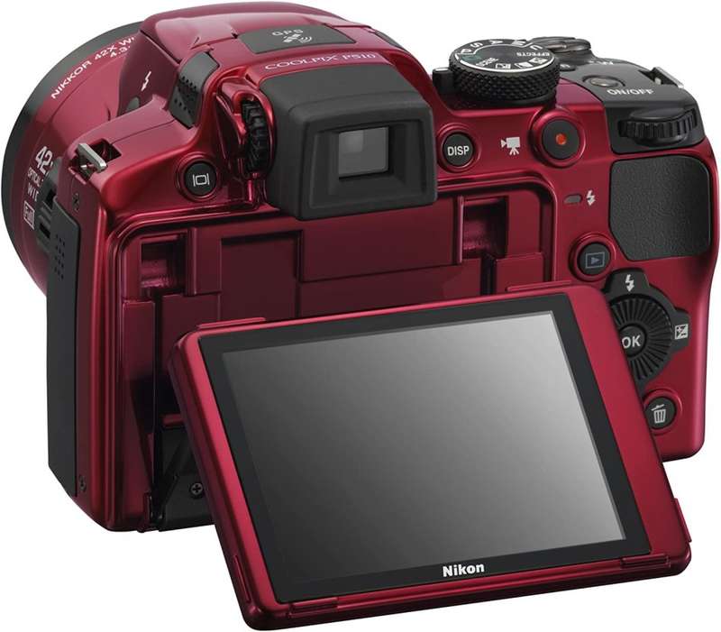 Nikon COOLPIX P510 16.1 MP CMOS Digital Camera with 42x Zoom GPS Record Location