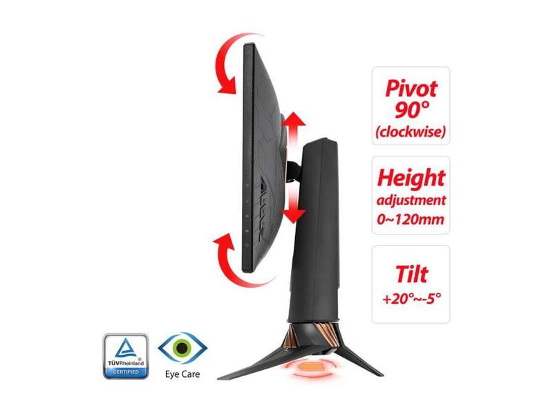 ASUS ROG SWIFT PG258Q 24.5" FHD 240Hz G-Sync Gaming Monitor - ROG Republic of Gamers 24.5 Inches