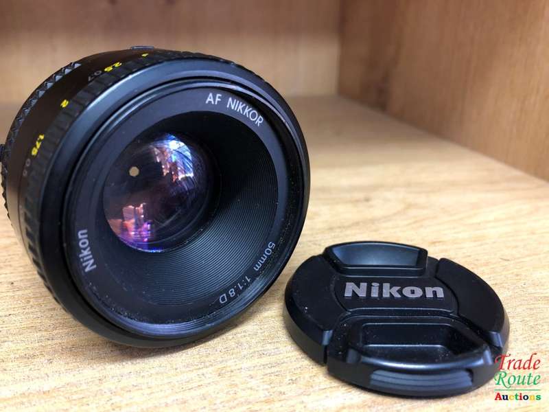 Nikon AF Nikkor 50mm f/1.8D Lens for NIKON Cameras