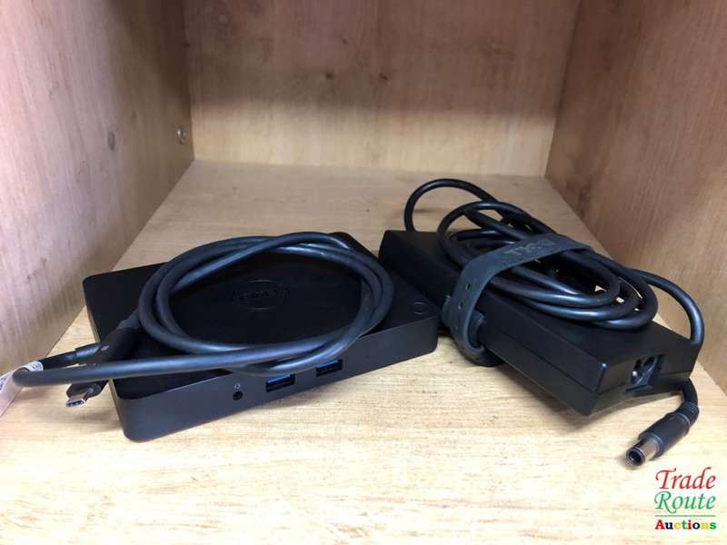 Docking Station plus 130W POWER ADAPTER - DELL WD15 4K Business Docking Station K17A USB-C K17A001