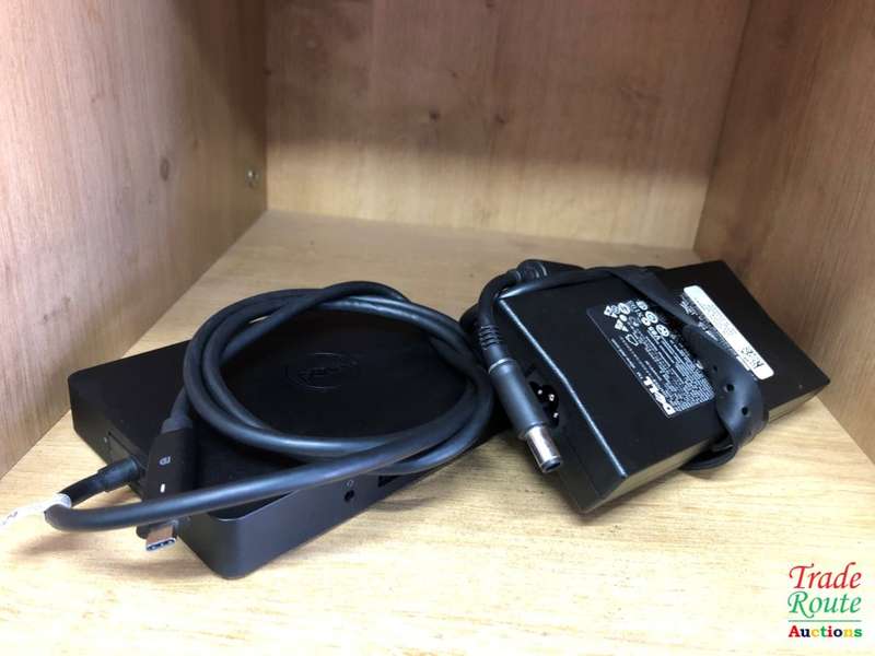 Docking Station plus 130W POWER ADAPTER - DELL WD15 4K Business Docking Station K17A USB-C K17A001