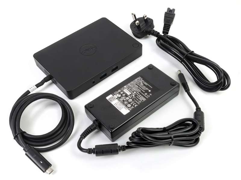 Docking Station plus 130W POWER ADAPTER - DELL WD15 4K Business Docking Station K17A USB-C K17A001