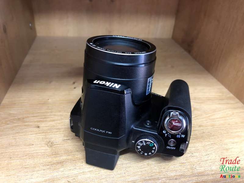 Nikon Coolpix P90 12.1MP Digital Camera with 24x Wide Angle Optical Vibration Reduction (VR) Zoom