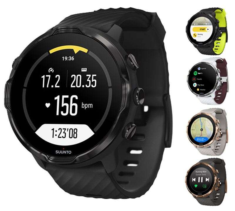 Suunto 7 - GPS Multisport GPS Smartwatch + includes Additional Strap set