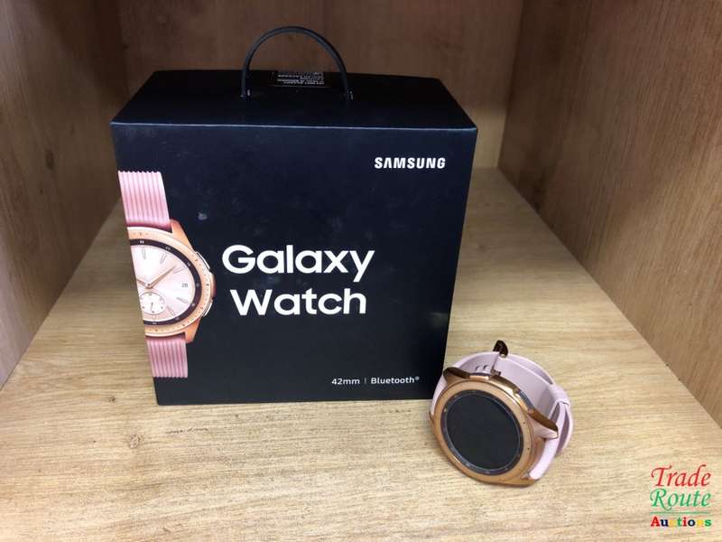 Samsung Galaxy Watch (42mm) Smartwatch (Bluetooth) Android/iOS Compatible -SM-R810 (Rose Gold)
