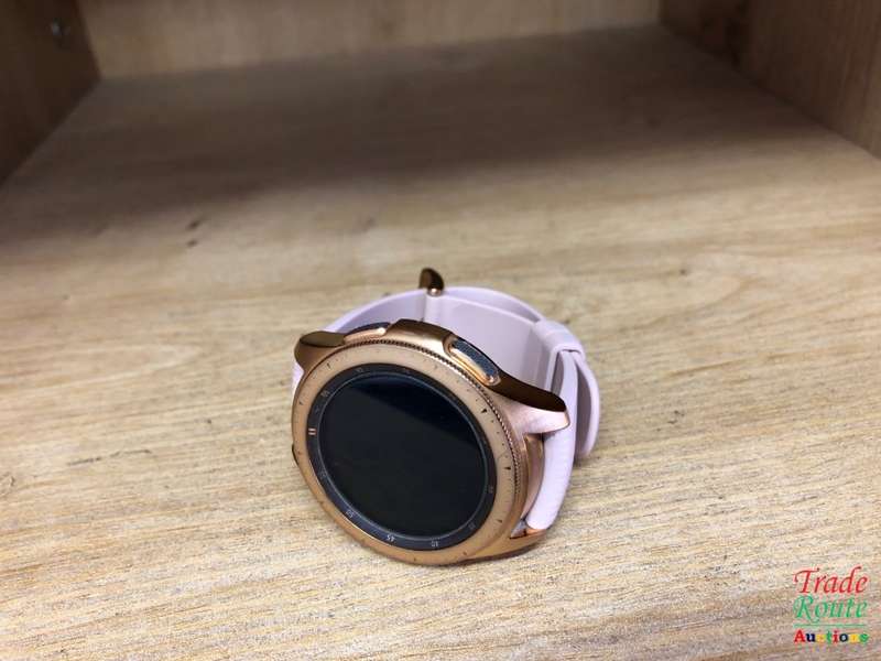 Samsung Galaxy Watch (42mm) Smartwatch (Bluetooth) Android/iOS Compatible -SM-R810 (Rose Gold)