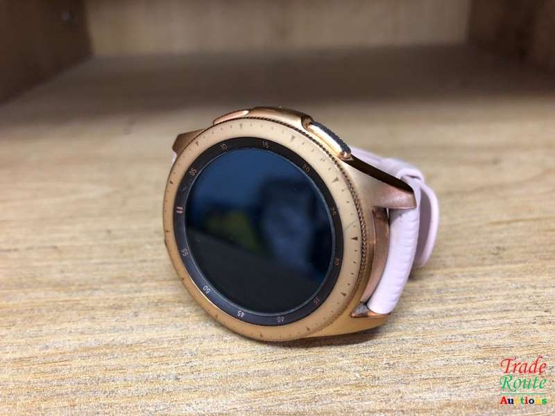 Samsung Galaxy Watch (42mm) Smartwatch (Bluetooth) Android/iOS Compatible -SM-R810 (Rose Gold)