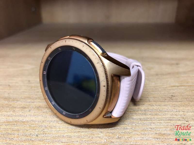 Samsung Galaxy Watch (42mm) Smartwatch (Bluetooth) Android/iOS Compatible -SM-R810 (Rose Gold)