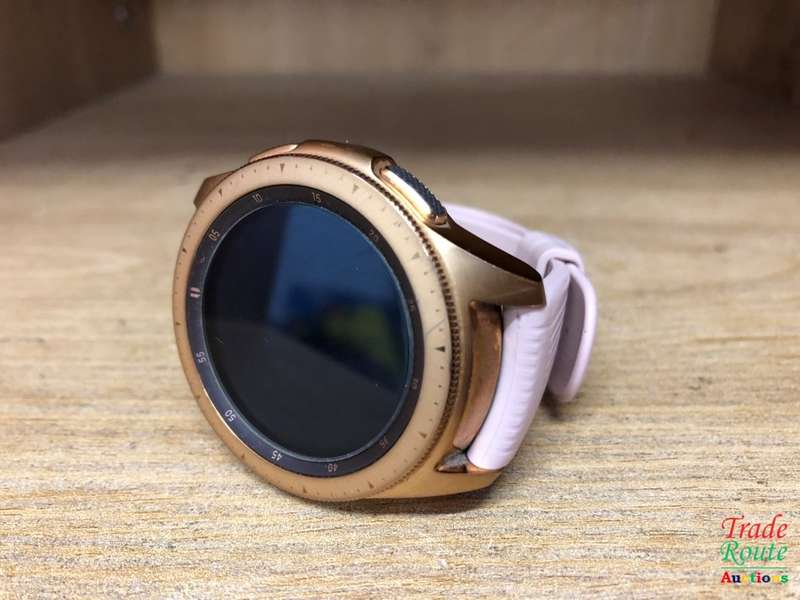 Samsung Galaxy Watch (42mm) Smartwatch (Bluetooth) Android/iOS Compatible -SM-R810 (Rose Gold)